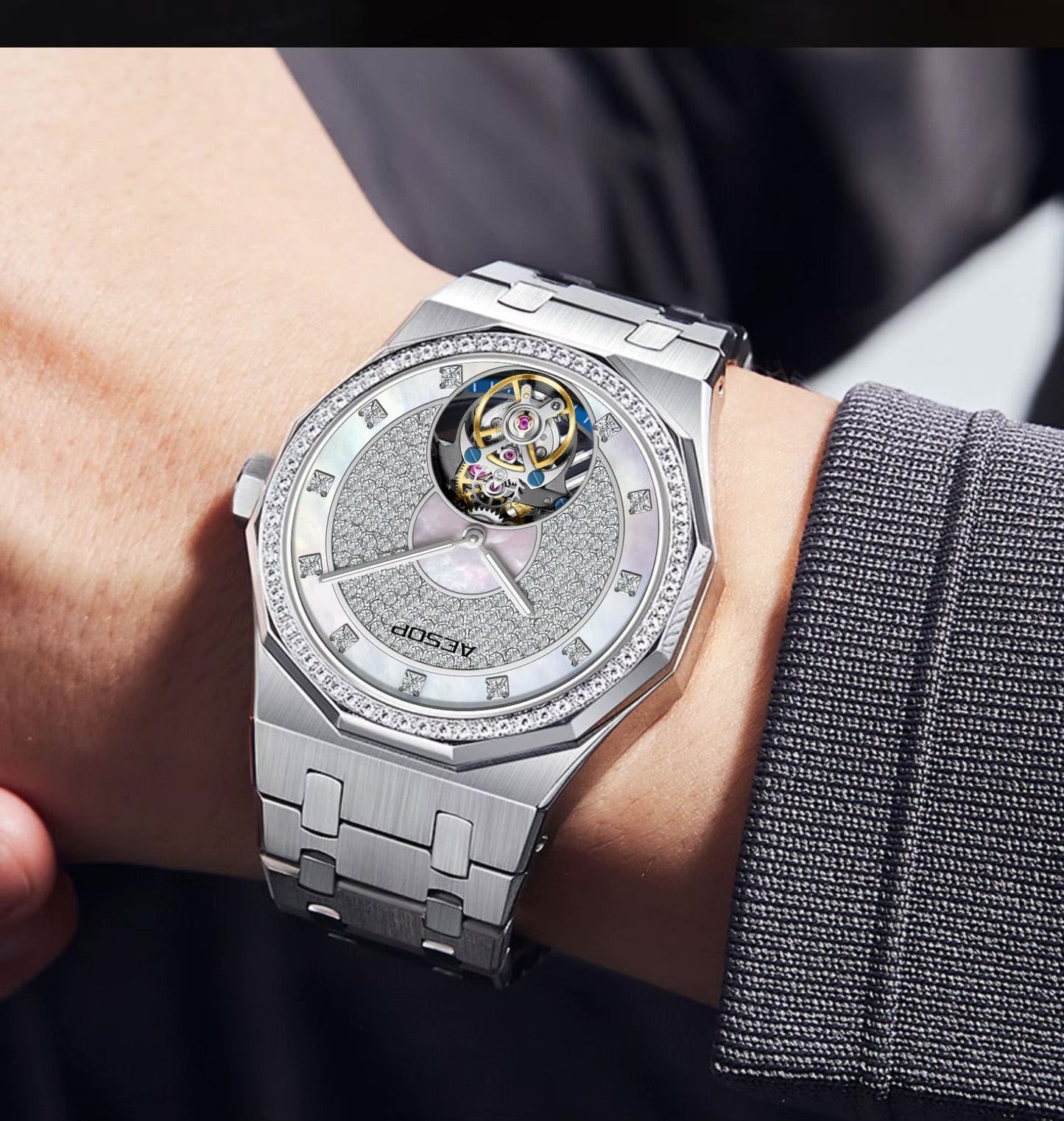 AESOP Flying Tourbillon Mechanical -AESOP012