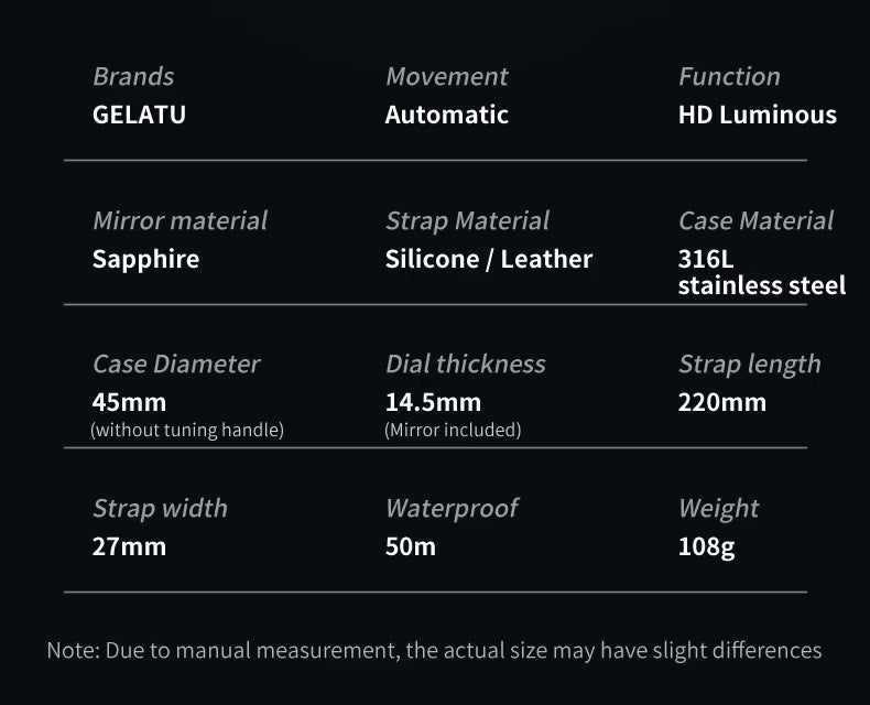 Gelatu2 Automatic Watch