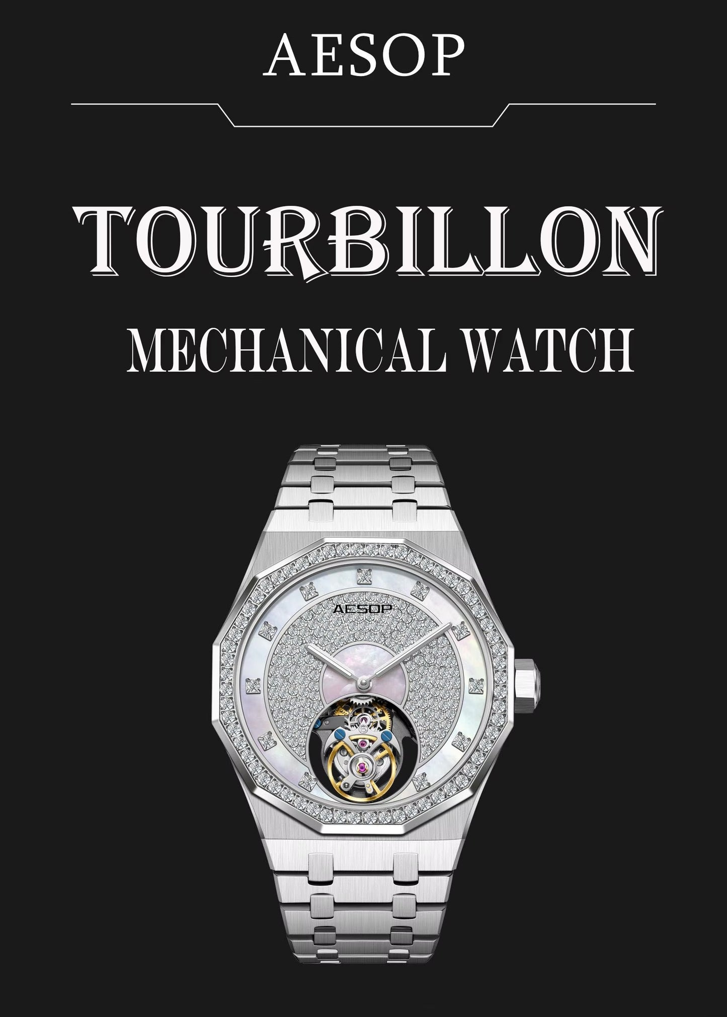 AESOP Flying Tourbillon Mechanical -AESOP012