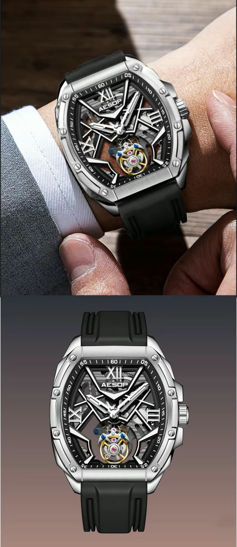 AESOP Flying Tourbillon Mechanical -AESOP04