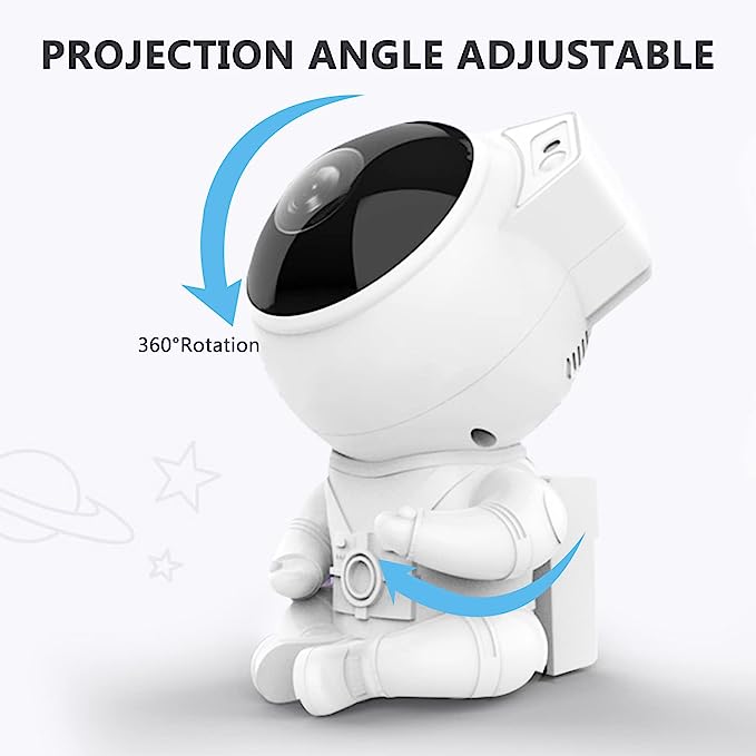 Star Projector Astronaut Lamp Space Men Lighting