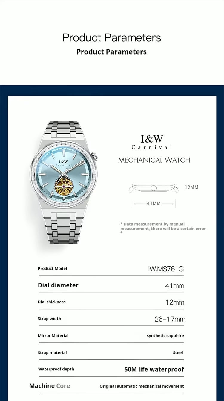 I & W Carnival0042 Swiss watch