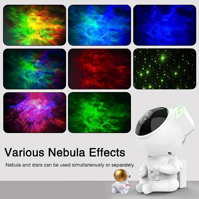 Star Projector Astronaut Lamp Space Men Lighting