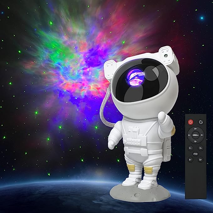 Star Projector Astronaut Lamp Space Men Lighting