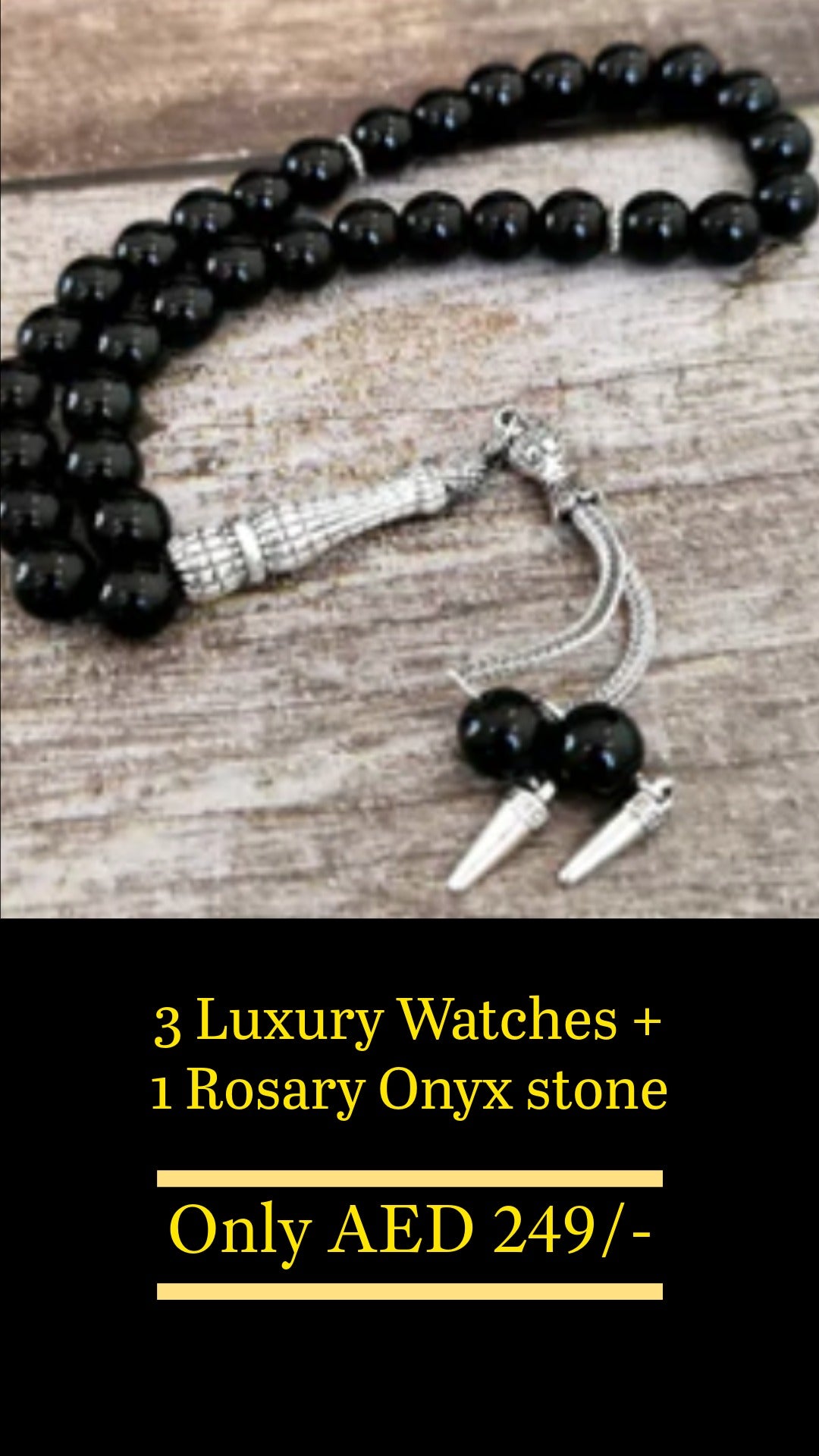 3 watches and One Rosary Offer