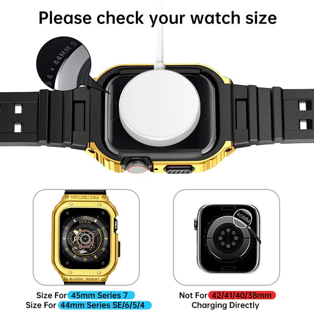 Apple Watch Band kit  حزام ساعة آبل من الفولاذ (Apple Band Kit.01)