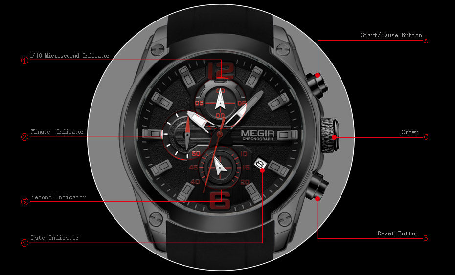 Megir.011 Watch
