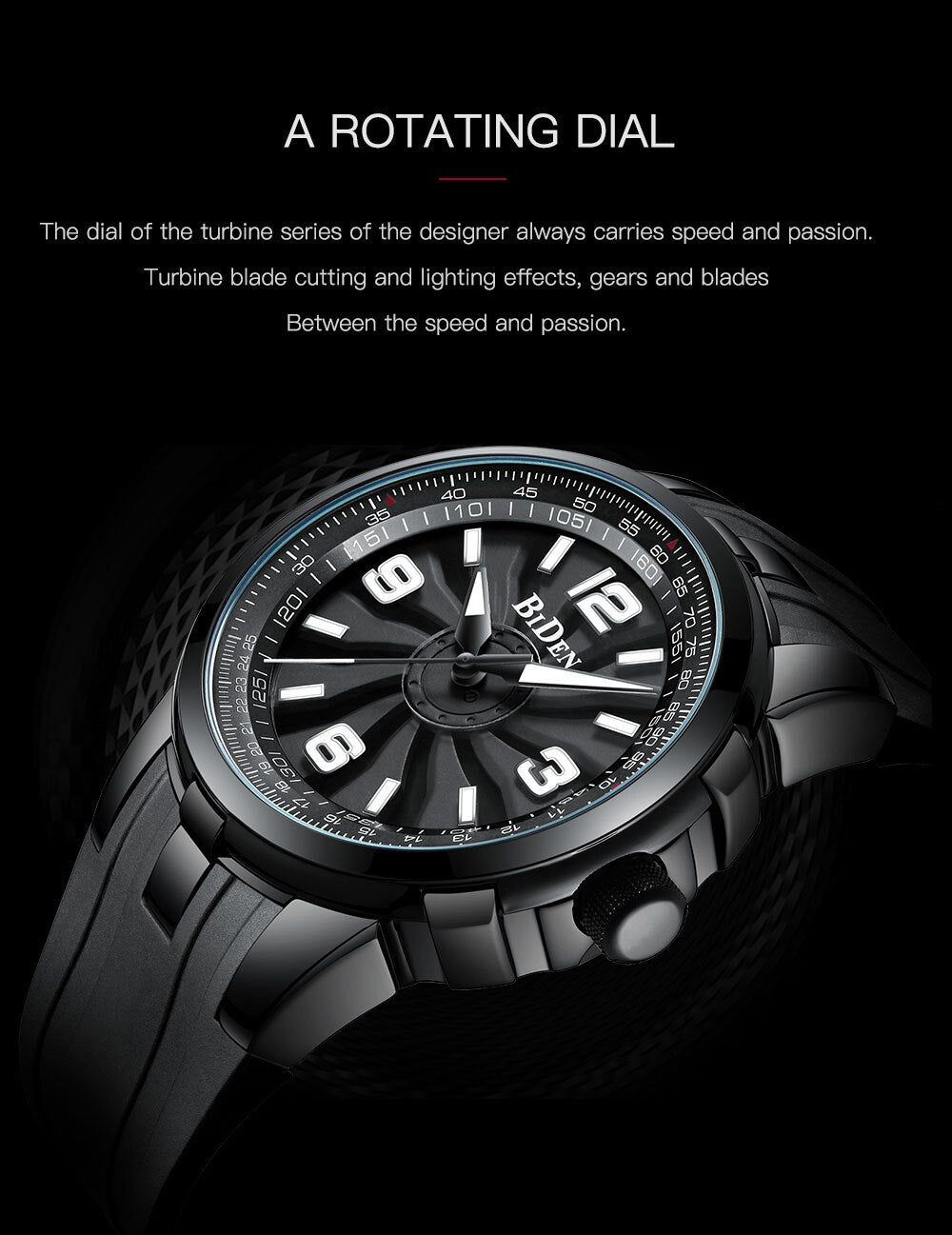 BIDEN08 Turbo Series Watch