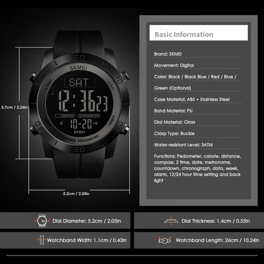 SKMEI014 Multi-Function Wrist Watches