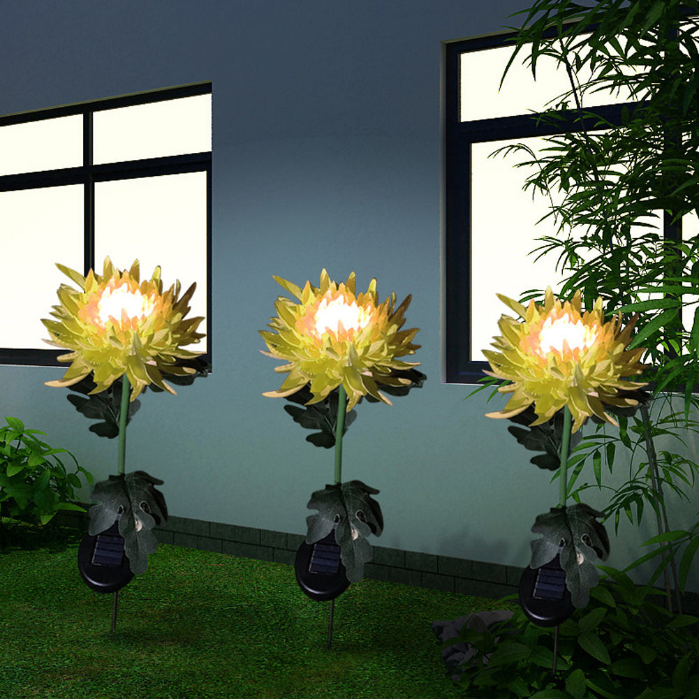 Chrysanthemum LED Solar Light