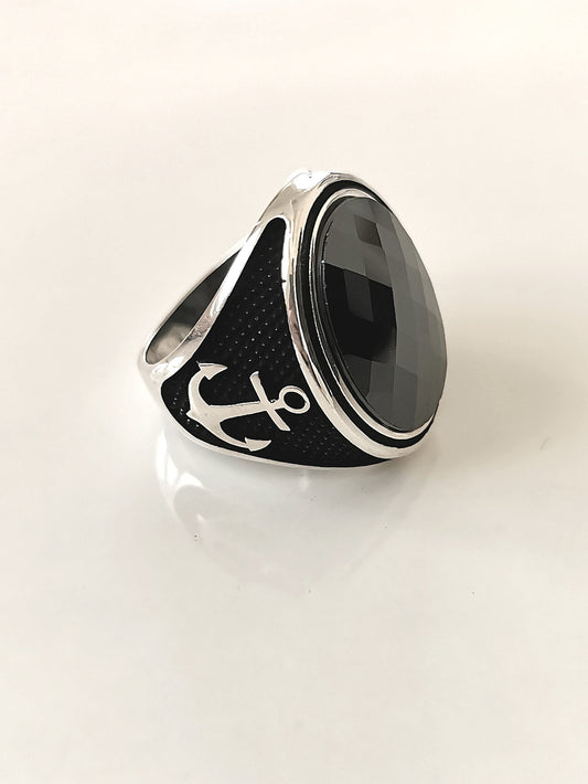 خواتم فضة 925 رجالي أنيقة - Men's Ring.03