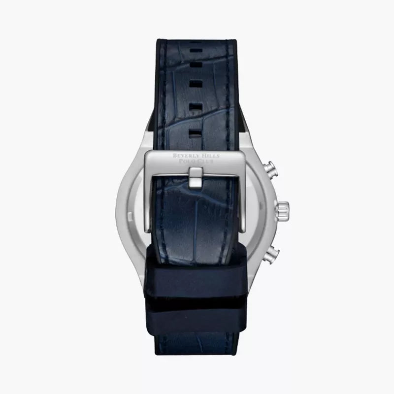 BEVERLY HILLS POLO CLUB Men's Multi Function Dark Blue Dial Watch