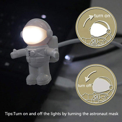 Astronaut Portable USB Powered LED Light