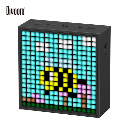 Timebox Portable Speaker with Clock Alarm