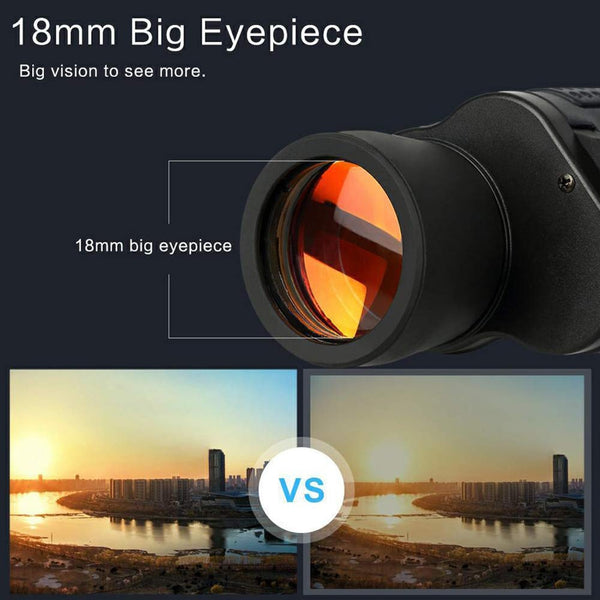 APEXEL High Clarity Telescope 60X60 Binoculars 10000M High Power BAK4 Optics For Outdoor Hunting Professional Optical Binocular