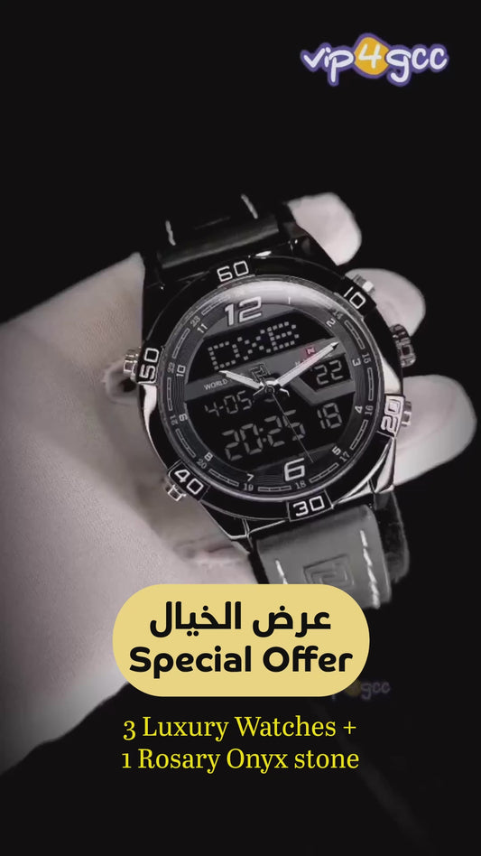 3 watches and One Rosary Offer