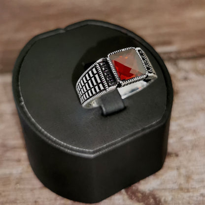 خواتم فضة 925 رجالي أنيقة - Men's Ring.02