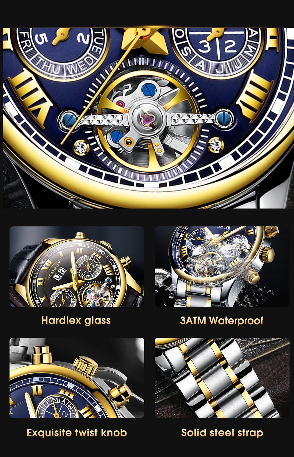 Hemsut.08 Automatic Watch ساعة هيمسوت الأوتوماتيكية