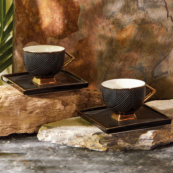 Karaca Art Deco Coffee Cups Set