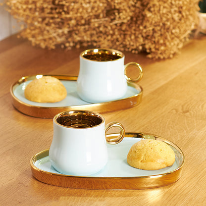 Karaca Klara Set of 2 Coffee Cups