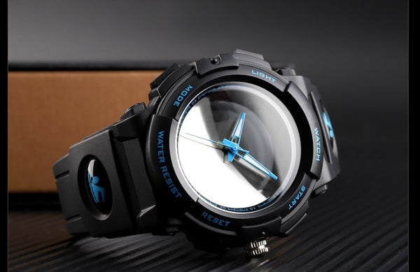 Skom15 Mirror Back Light LED Watch