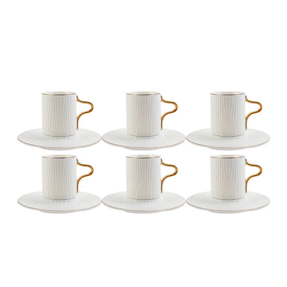 Karaca Aged Set of 6 Coffee Cup