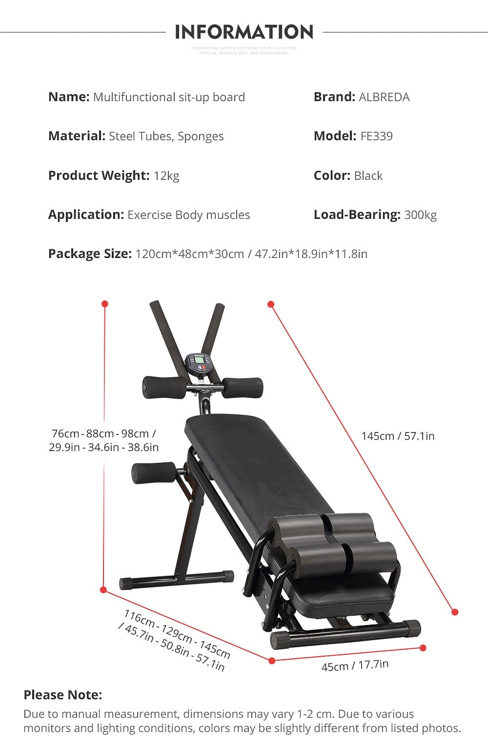 Abdominal Muscle Trainer Indoor Machine