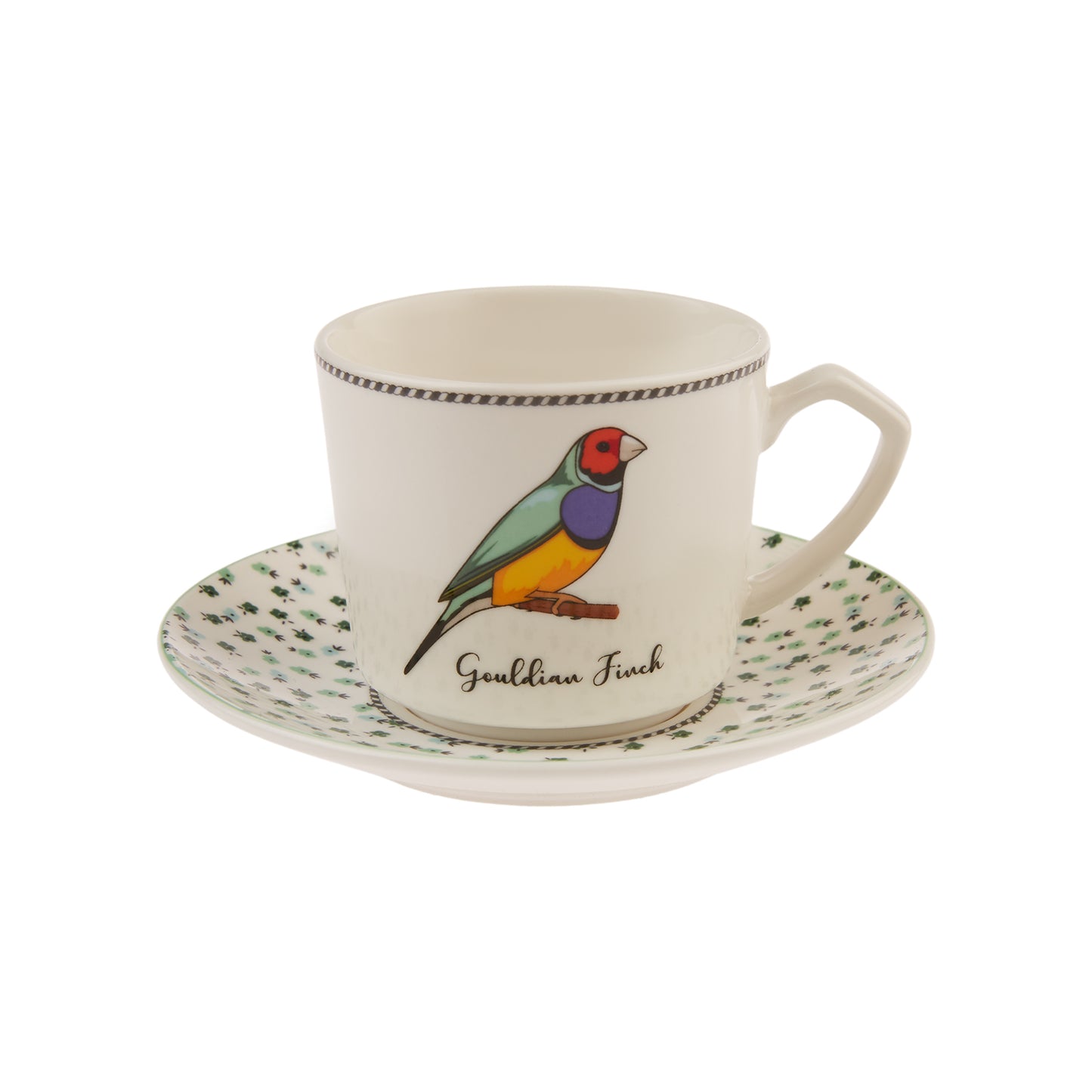 Karaca Vogel Set of 6 Coffee Cups