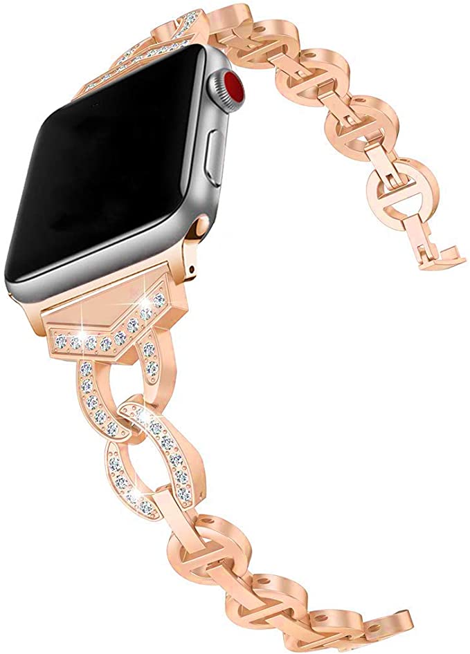 السيدات الماس حزام لساعة أبل (Apple سوار.03) سوار ساعة أبل