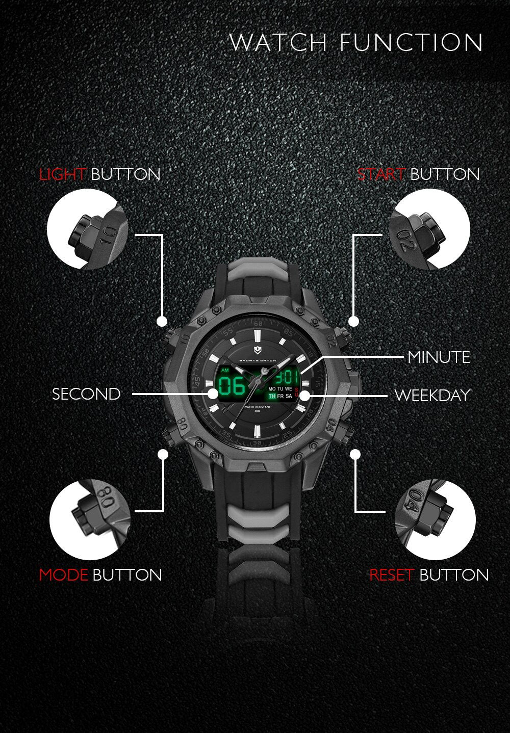 Wide.08 Military Sport Watch