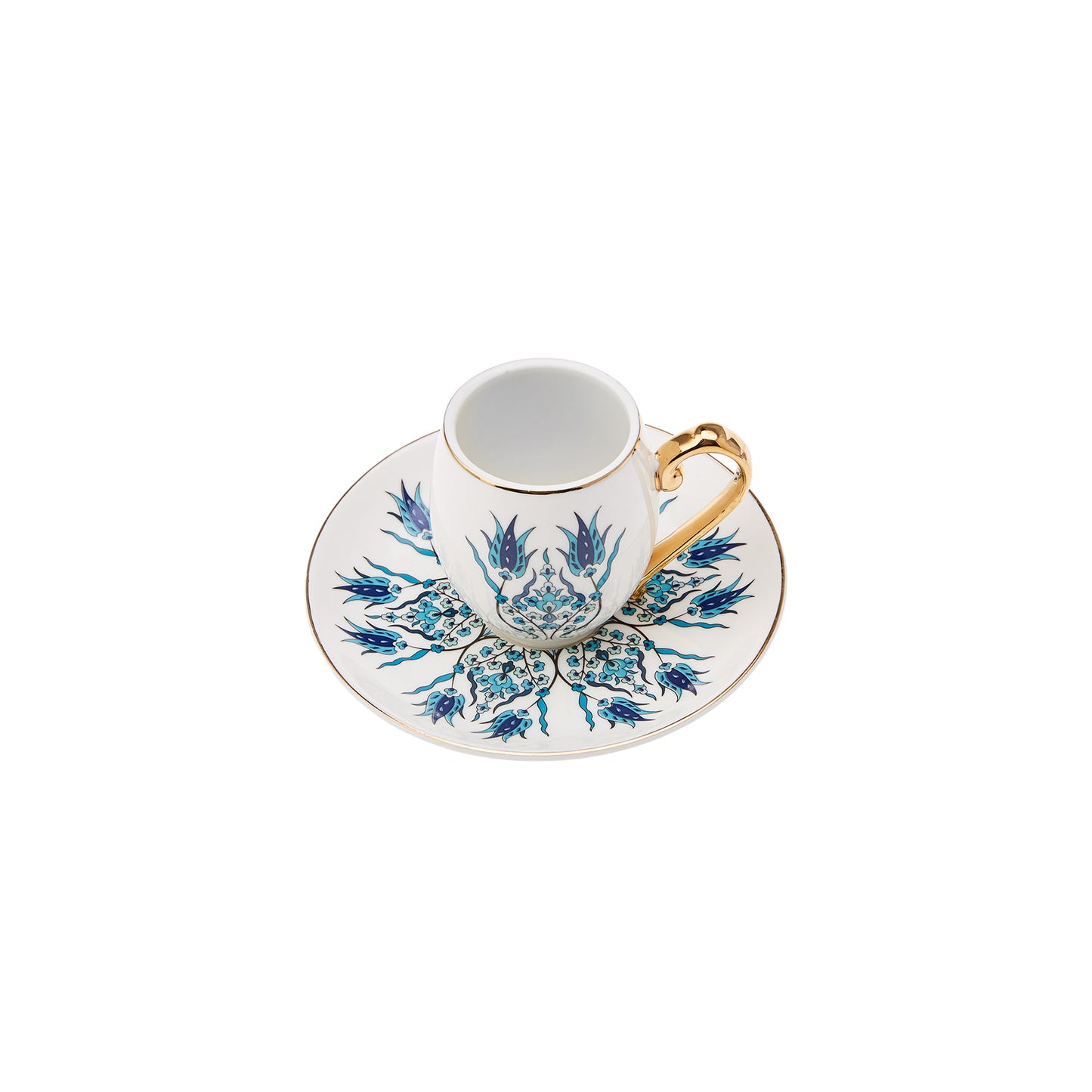 Karaca Iznik Set of 6 Coffee Cups