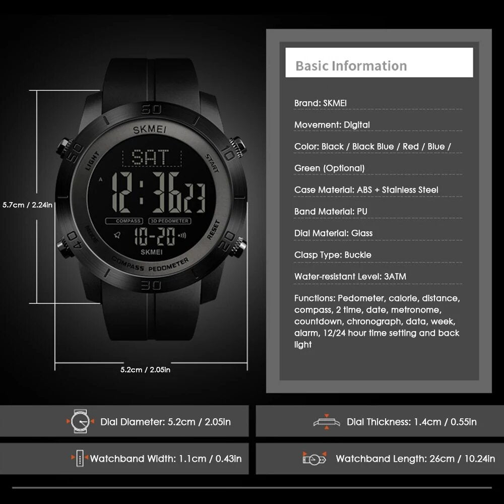 SKMEI014 Multi-Function Wrist Watches