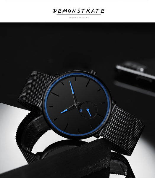 Crucian.05 Ultra Thin Luxury Quartz Watch