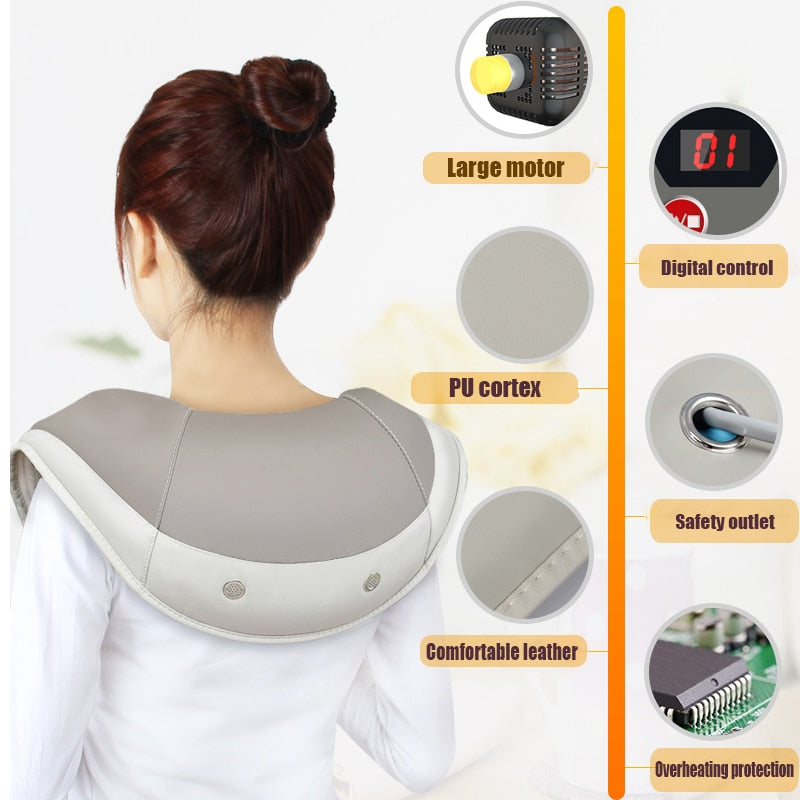 Neck And Shoulder Massager.01  جهاز مساج الأكتاف و الرقبة