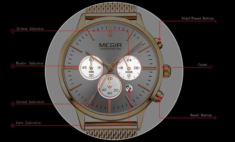 Megir.009 Watch