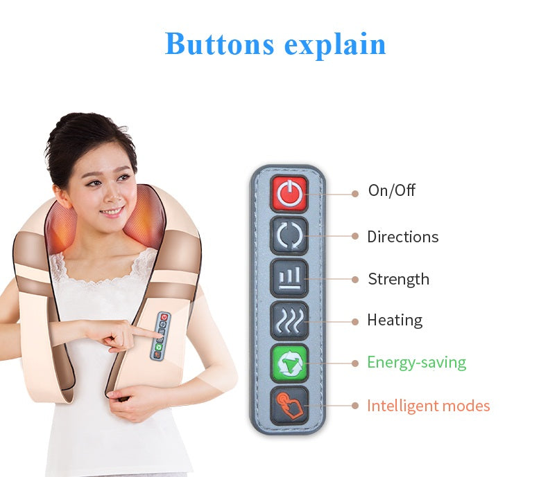 Neck And Shoulder Massager.02  جهاز مساج الأكتاف و الرقبة