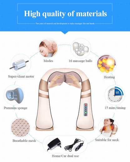 Neck And Shoulder Massager.02  جهاز مساج الأكتاف و الرقبة