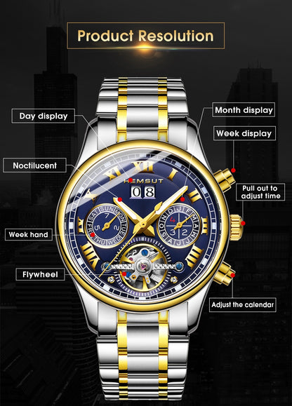 Hemsut.08 Automatic Watch ساعة هيمسوت الأوتوماتيكية