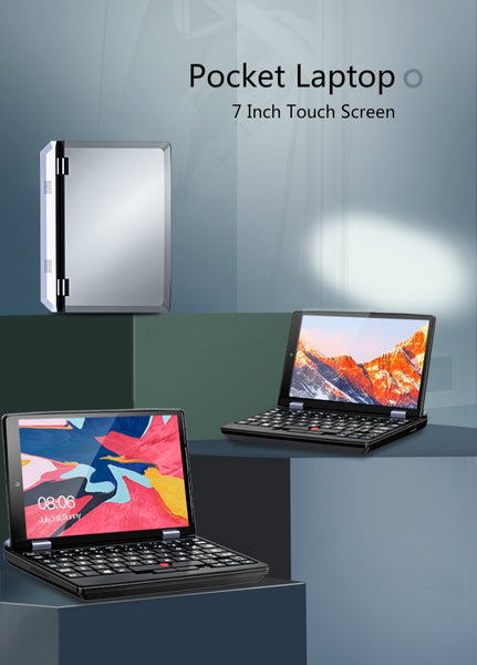 7 inches Mini Laptop (12RAM , 1 TB , Windows 10 PRO)