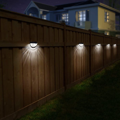 2PCS. of Solar Fence Wall Light