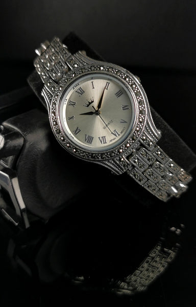 Silver 925 Hand made Men's Watch ساعة رجالية من الفضة925 صناعة يدوية