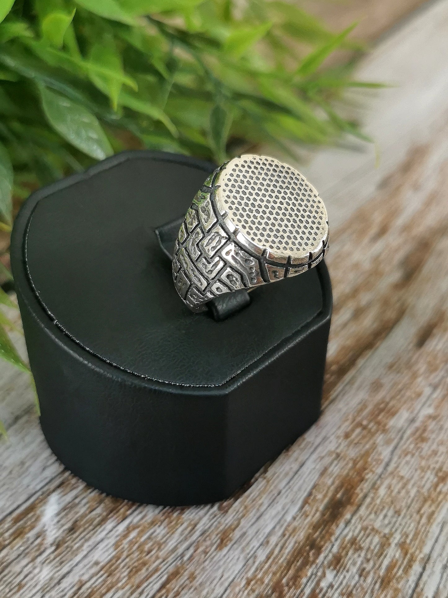 خواتم فضة٩٢٥ رجالي مميزة وأنيقة - Men's Ring.04‎