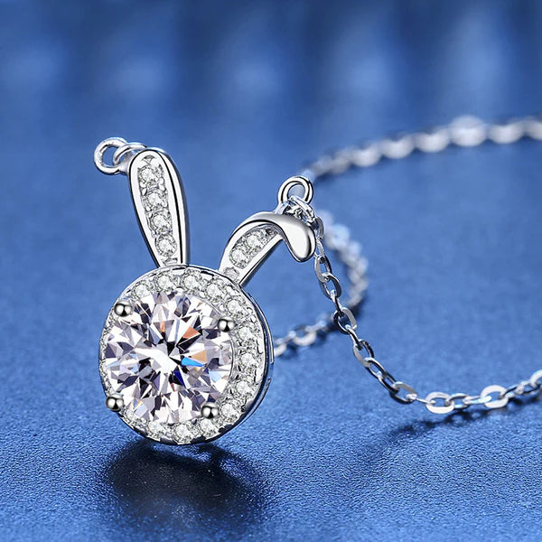 Bunny Women's Necklace Silver 925
