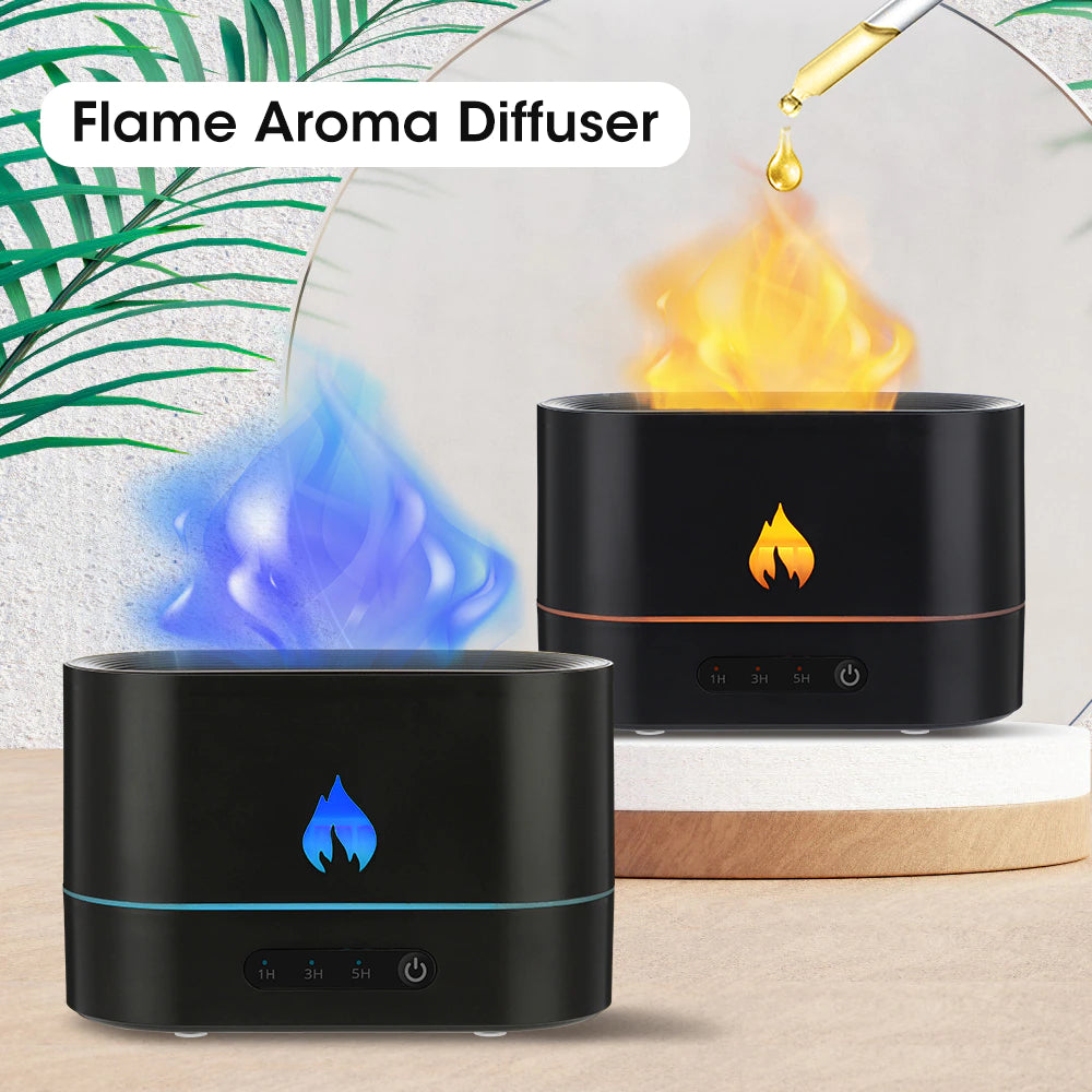 Fire Effect Aroma Humidifier