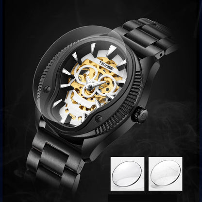 Tevise004 Skull 3D Sculpture Mechanical Watches