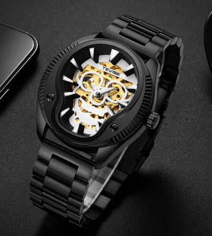 Tevise004 Skull 3D Sculpture Mechanical Watches