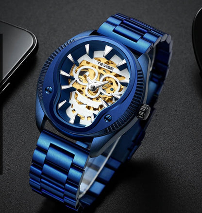 Tevise004 Skull 3D Sculpture Mechanical Watches