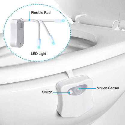 Package of Motion & Sensor Toilet LED Light