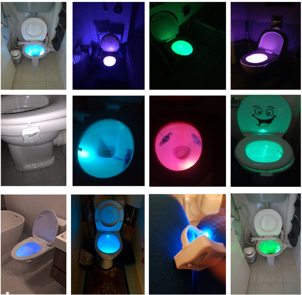 Package of Motion & Sensor Toilet LED Light